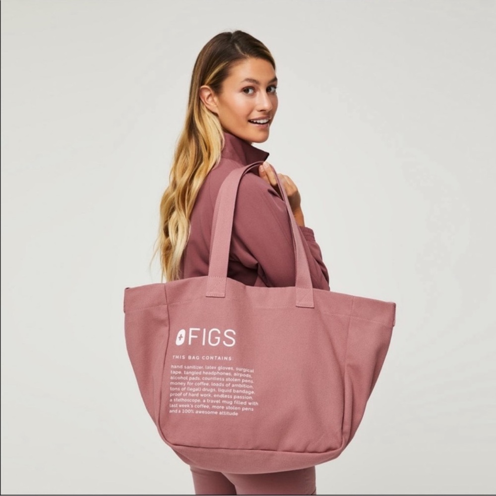 FIGS MINERAL MAUVE TOTE